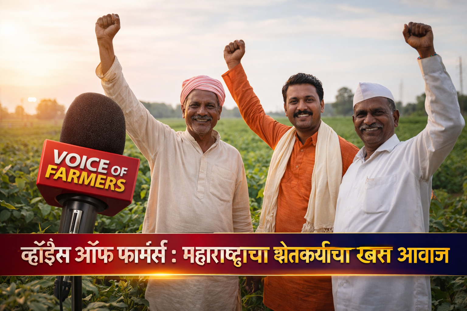 व्हॉईस ऑफ फार्मर्स : महाराष्ट्राच्या शेतकऱ्यांचा खरा आवाज